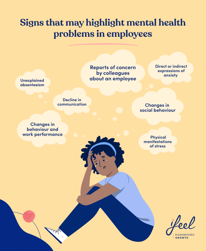 spot mental health issues at work