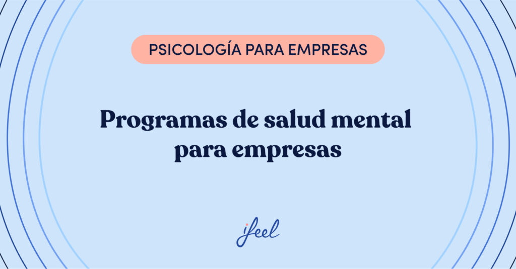 programas de salud mental para empresas