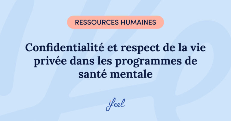 Confidentialité et conformité dans les programmes de santé mentale