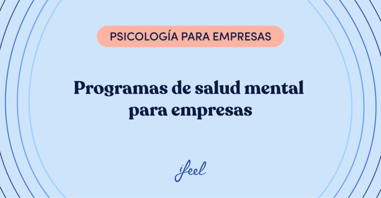 programas de salud mental para empresas