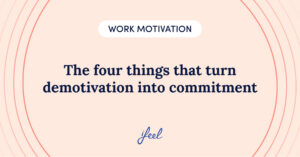 Employee showing signs of demotivation at workplace - visual representation of behavioral changes and disengagement