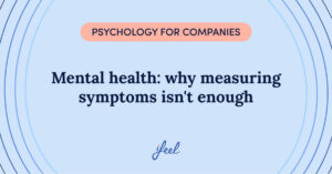 Cover of the article on workplace functioning and mental health at work